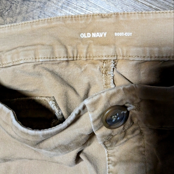Old Navy Bootcut Chino Pants, Size 14 - Picture 3 of 8
